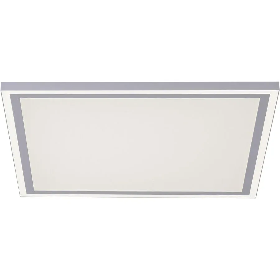 Deckenlampe Gloss Weiss Aluminium/Kunststoff 46 cm 6 cm - LED - Lichtfarbe: Extra warmweiss - Tageslichtweiss - Deckenlampe- LED Energiesparlampe