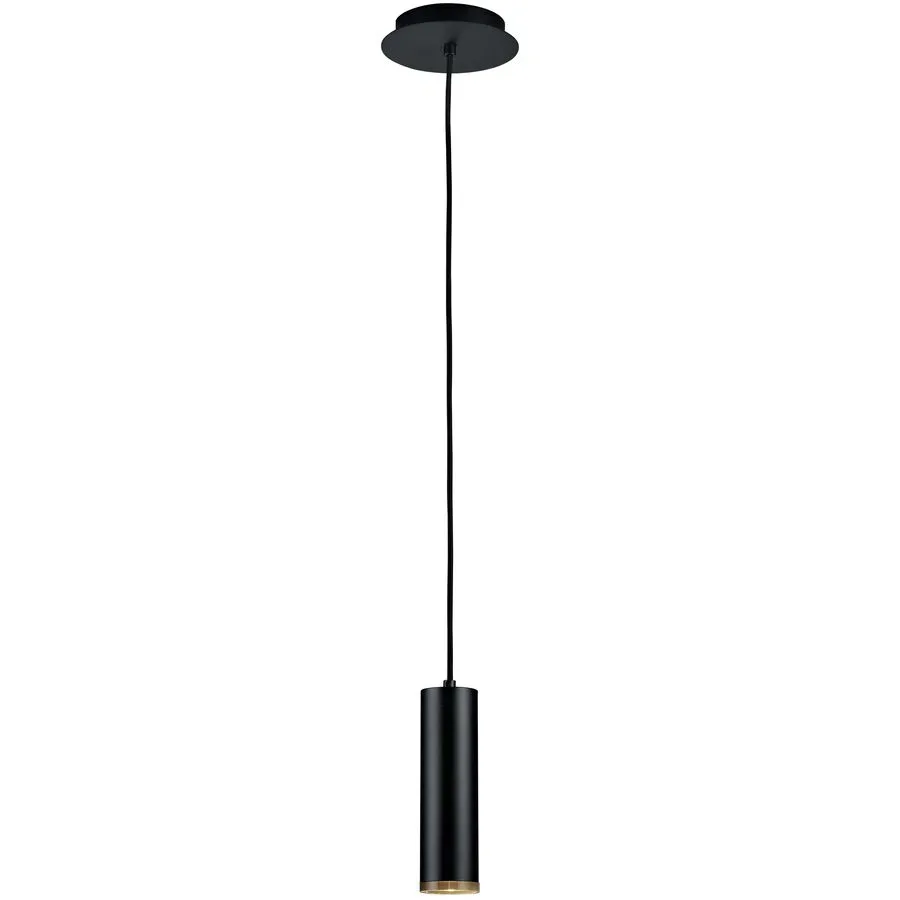 Pendellampe Adina Schwarz Metall 4 cm 150 cm - Pendellampe
