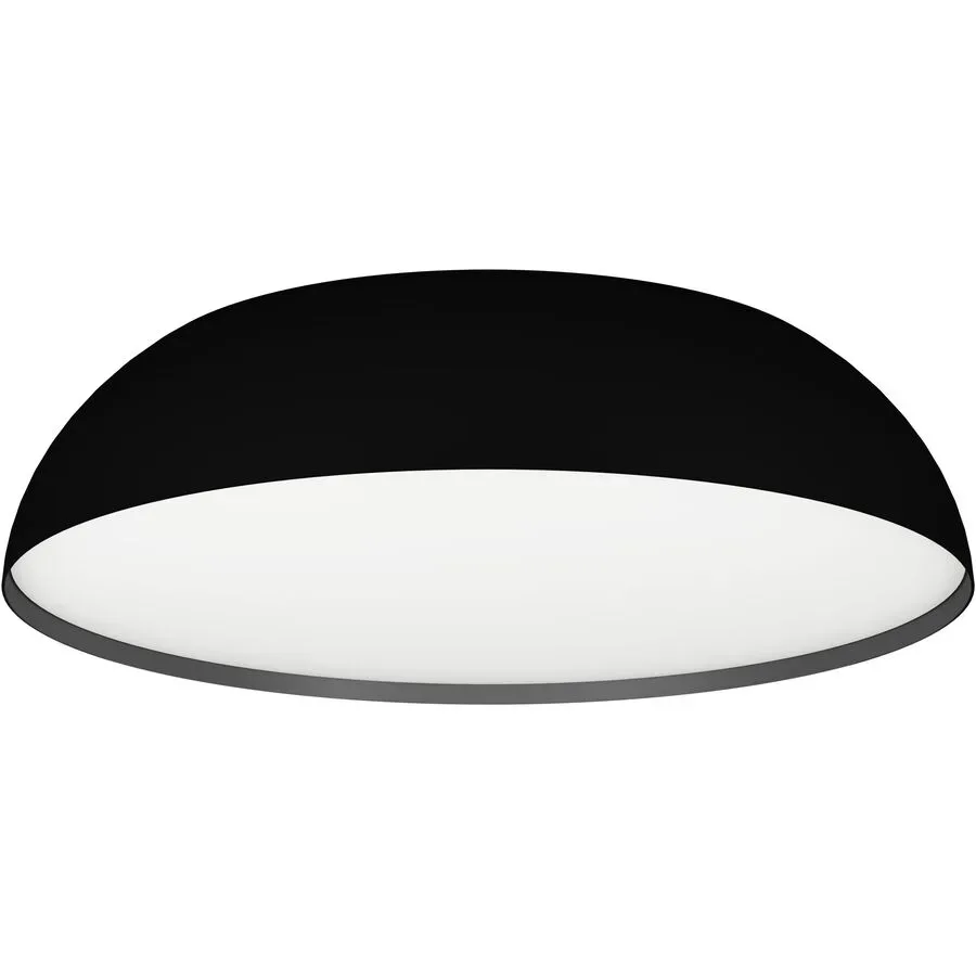 Eglo Deckenlampe Tollos-Z Schwarz/Weiss Aluminium/Stahl 55 cm 13 cm - LED - Lichtfarbe: Extra warmweiss - Kaltes Tagesweiss - Deckenlampe- LED