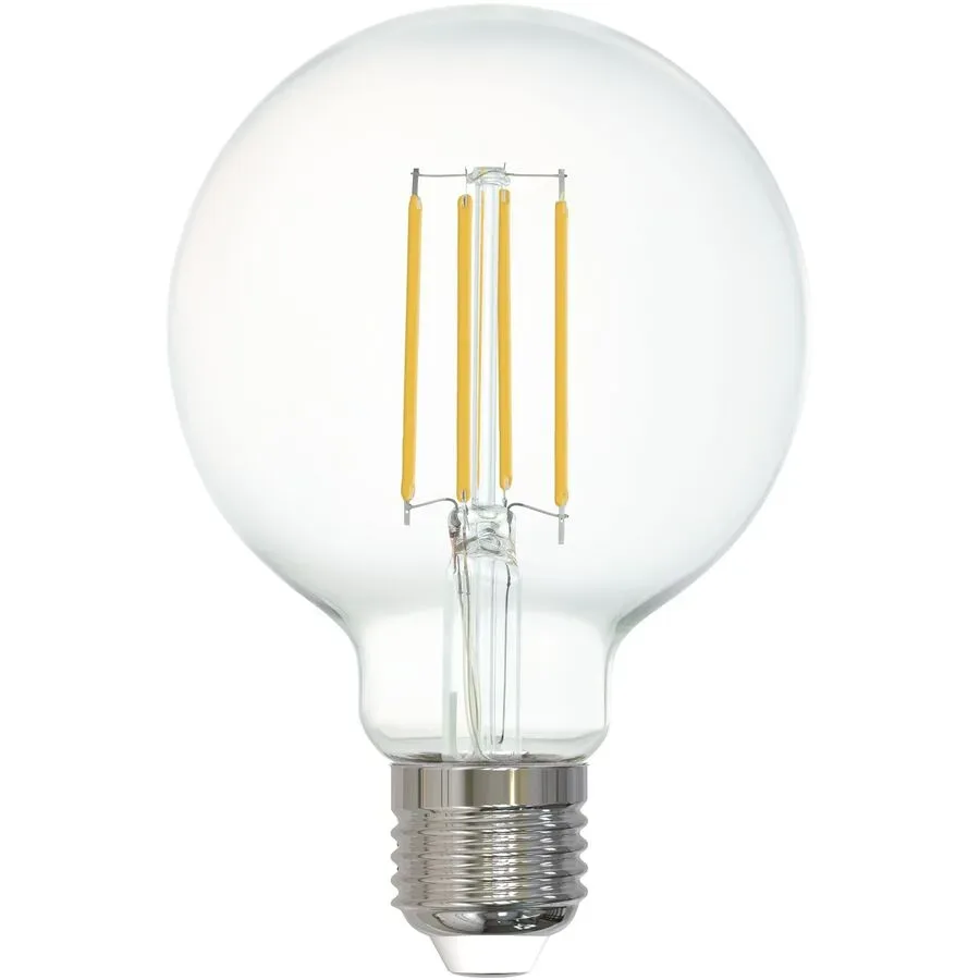 Eglo Leuchtmittel LEDE27 Glas E27 6 W - Farbe: Transparent - LED - Lichtfarbe: Extra warmweiss - Leuchtmittel- LED Leuchtmittel