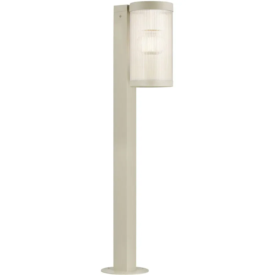 NORDLUX Stehlampe aussen Coupar Beige Aluminium 13 cm 80 cm - Farbe: sand - Stehlampe aussen
