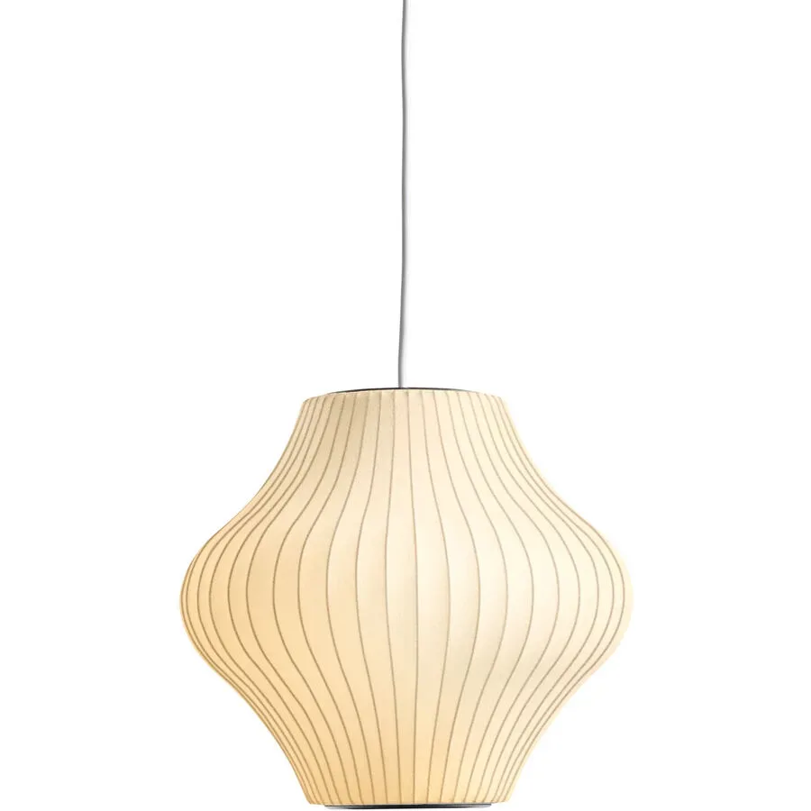 HAY Pendellampe Nelson Pear Weiss Metall 33 cm 32 cm - Farbe: Off-white - Pendellampe
