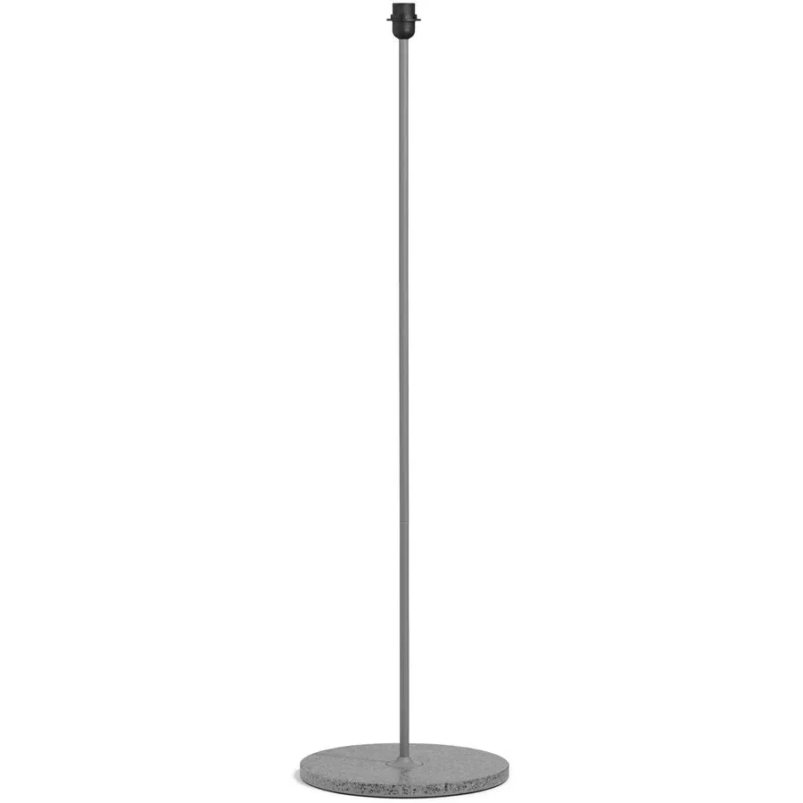 HAY Stehleuchten Fuss Common Weiss/Grau Stahl/Papier 35 cm 130 cm - Lichtfarbe: Extra warmweiss - Stehleuchten Fuss