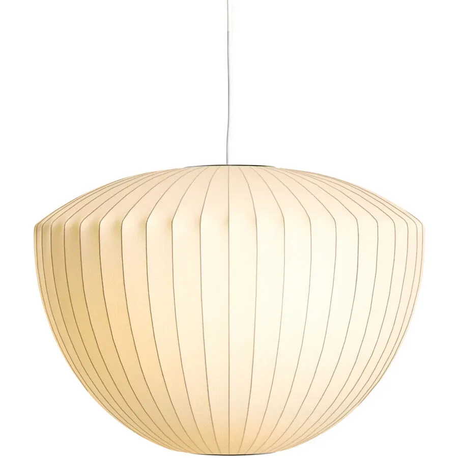 HAY Pendellampe Nelson Apple Weiss Metall 53.5 cm 37 cm - Farbe: Off-white - Pendellampe