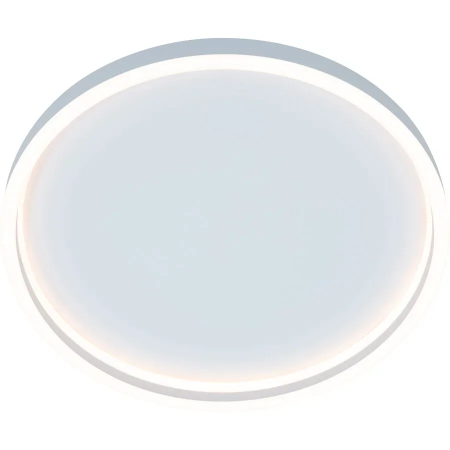 Deckenlampe Seja Weiss Metall 35 cm 5.5 cm - LED - Lichtfarbe: Warmweiss - Deckenlampe- LED Energiesparlampe