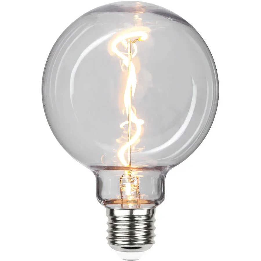 Leuchtmittel Bulb Outdoor Kunststoff E27 1 W - Farbe: Transparent - LED - Lichtfarbe: Extra warmweiss - Leuchtmittel- LED Energiesparlampe