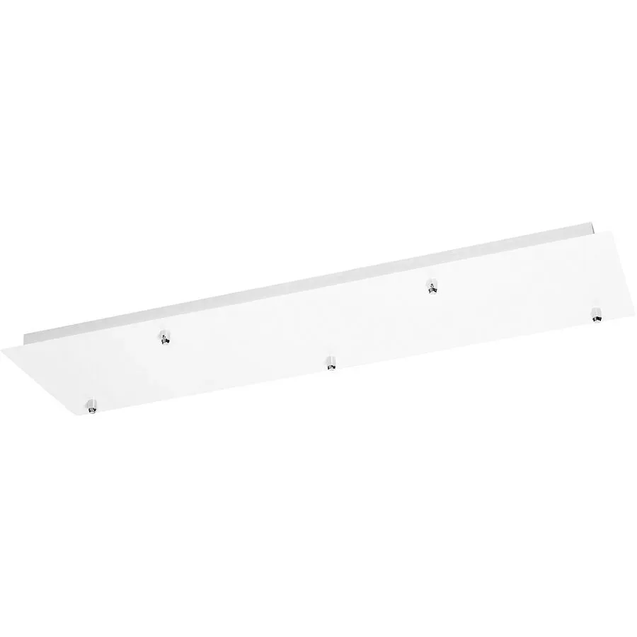 Giberti Luce Baldachin Rosone Weiss Metall 25 cm - Baldachin