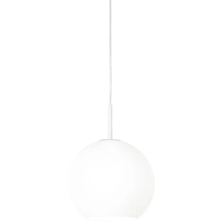Giberti Luce Pendellampe Aurora L Weiss Glas 20 cm 18.5 cm - Pendellampe