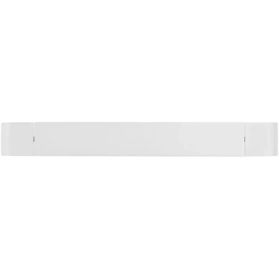 Wandlampe Box Weiss Eisen 40 cm - LED - Lichtfarbe: Extra warmweiss - Wandlampe- LED Energiesparlampe