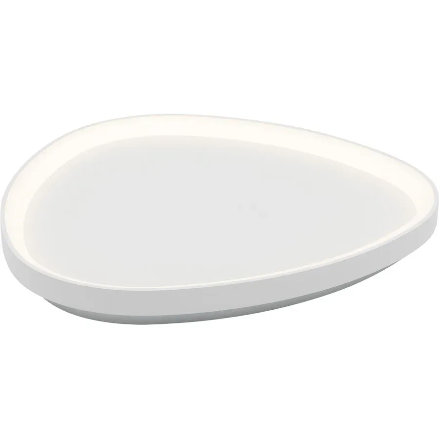 Deckenlampe Finja - Farbe: Weiss - LED - Lichtfarbe: Extra warmweiss - Helles Neutralweiss - Material: Metall - Deckenlampe- LED Energiesparlampe