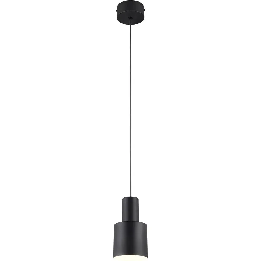 Pendellampe Bonito Schwarz Metall 12 cm 150 cm - Pendellampe