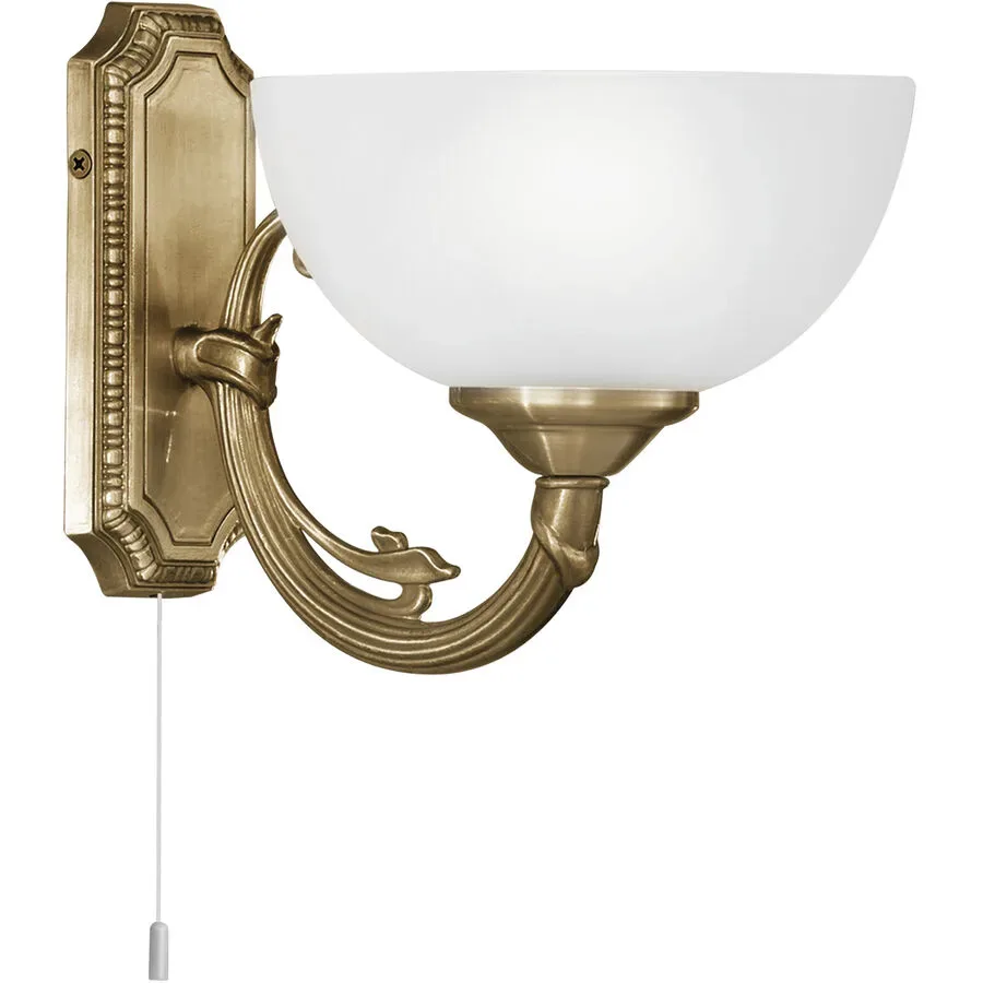 Eglo Wandlampe Savoy Braun 16 cm - Farbe: antikbraun - Material: Guss - Wandlampe
