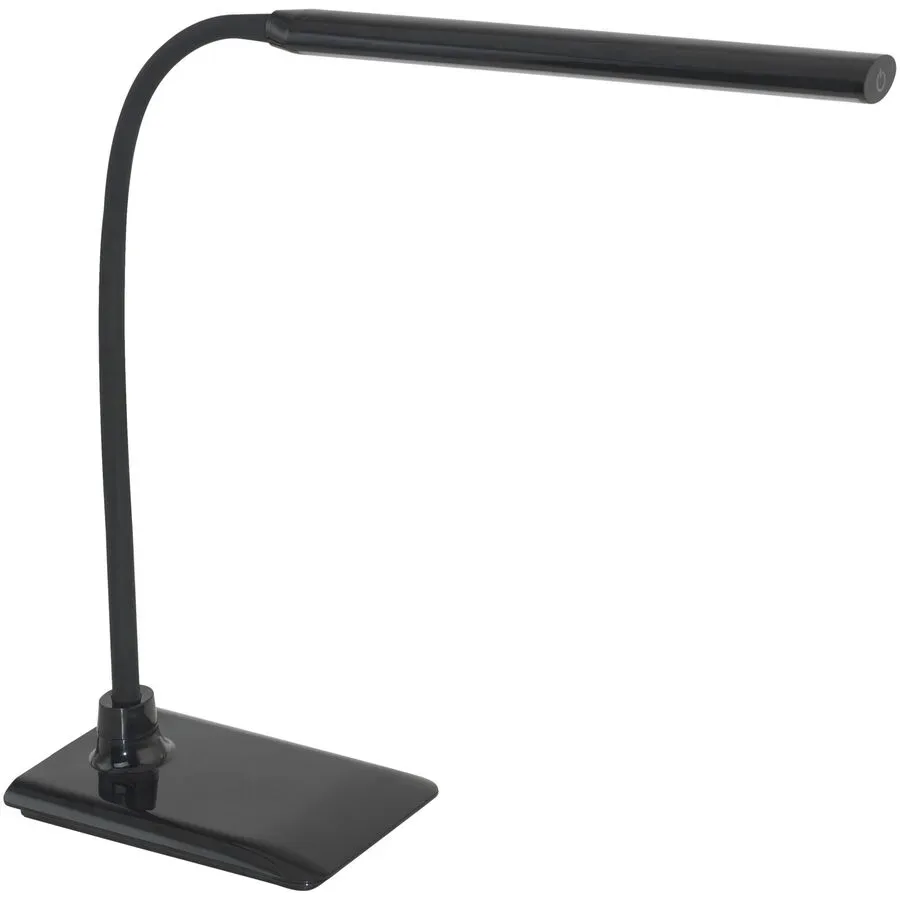 Eglo Tischlampe Laroa Schwarz Kunststoff 12 cm 32.5 cm - LED - Lichtfarbe: Helles Neutralweiss - Tischlampe- LED Energiesparlampe