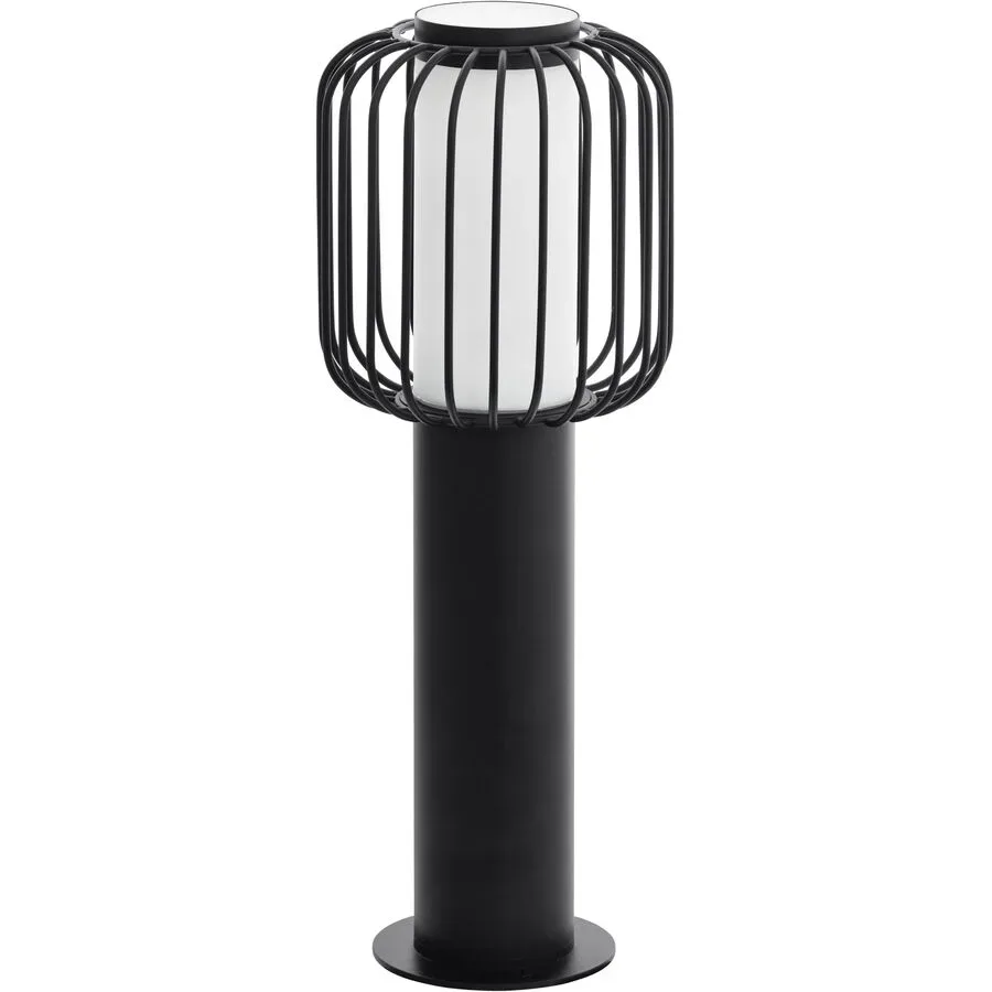 Eglo Stehlampe aussen Ravello Schwarz Stahl verzinkt 45 cm - Stehlampe aussen
