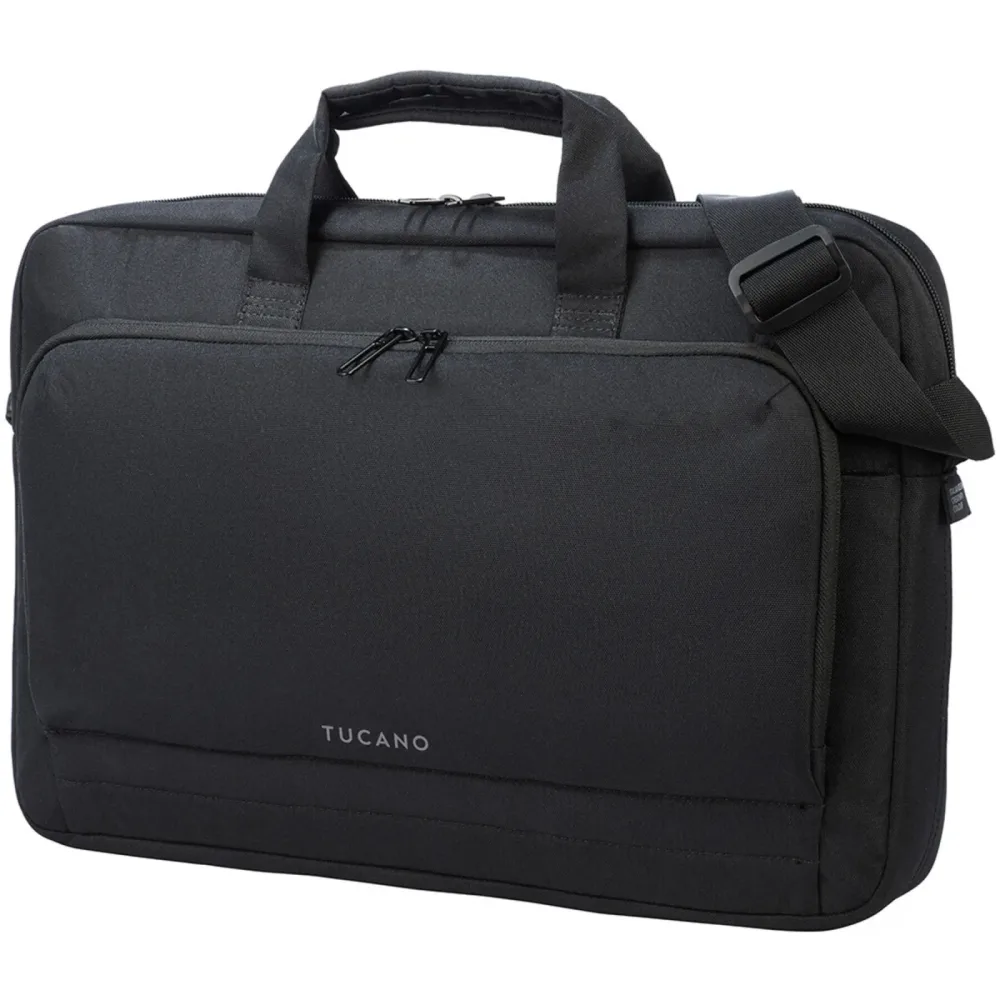 TUCANO Laptop-Tasche Star Schwarz Stoff - Laptop-Tasche