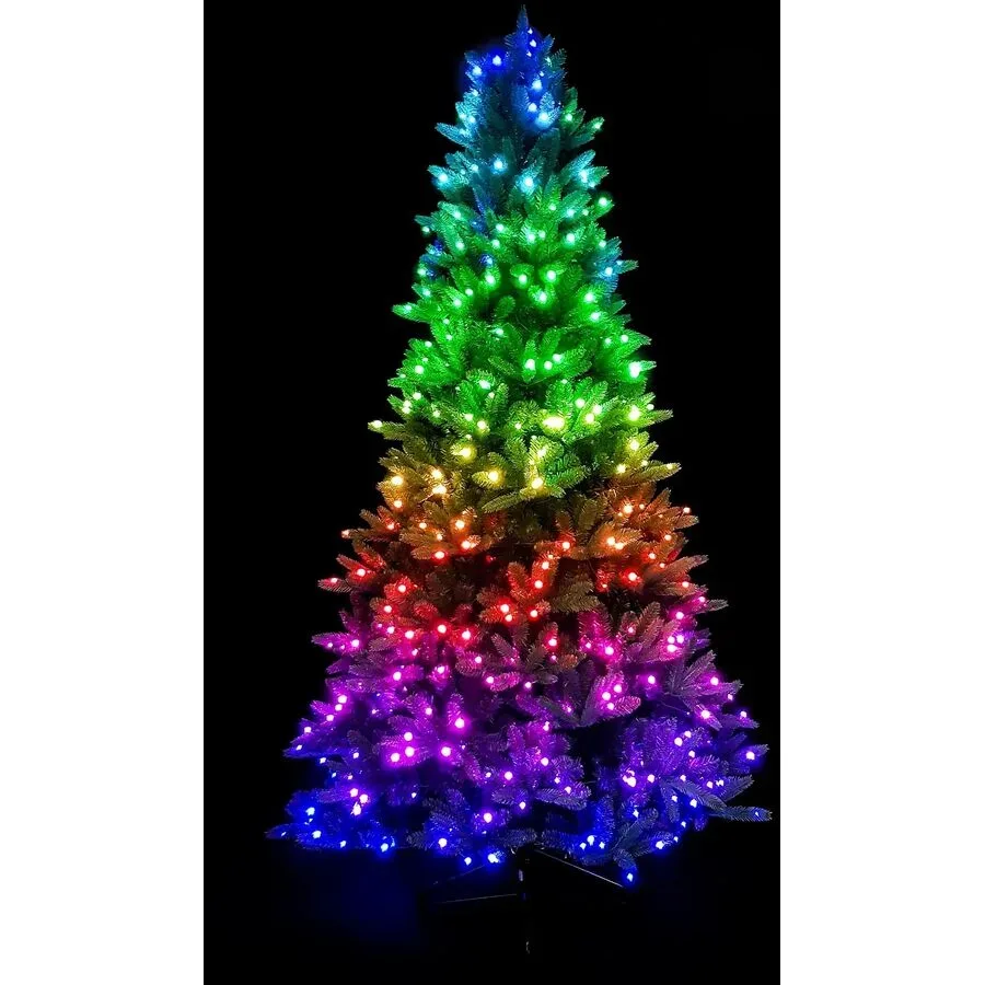 Weihnachtsbaum Twinkly Grün 210 cm - Farbe: dunkelgrün - Weihnachtsbaum