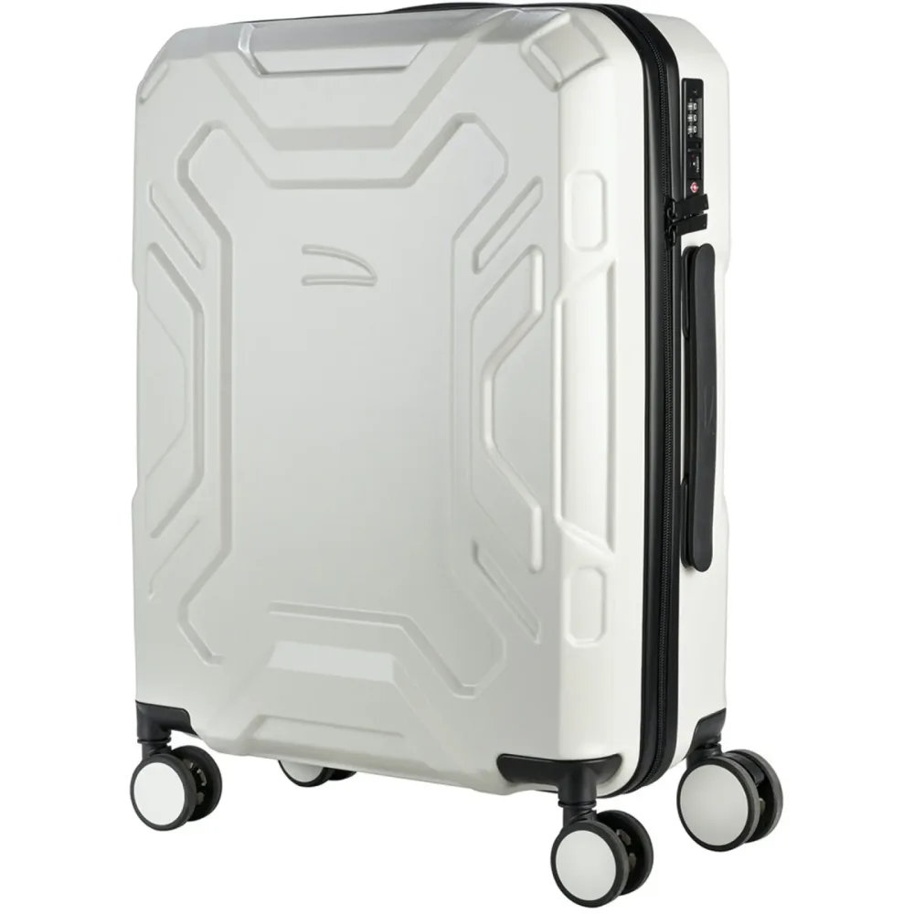 TUCANO Koffer IRON Weiss Kunststoff 55 cm 21 cm - Material: Polycarbonat - Koffer