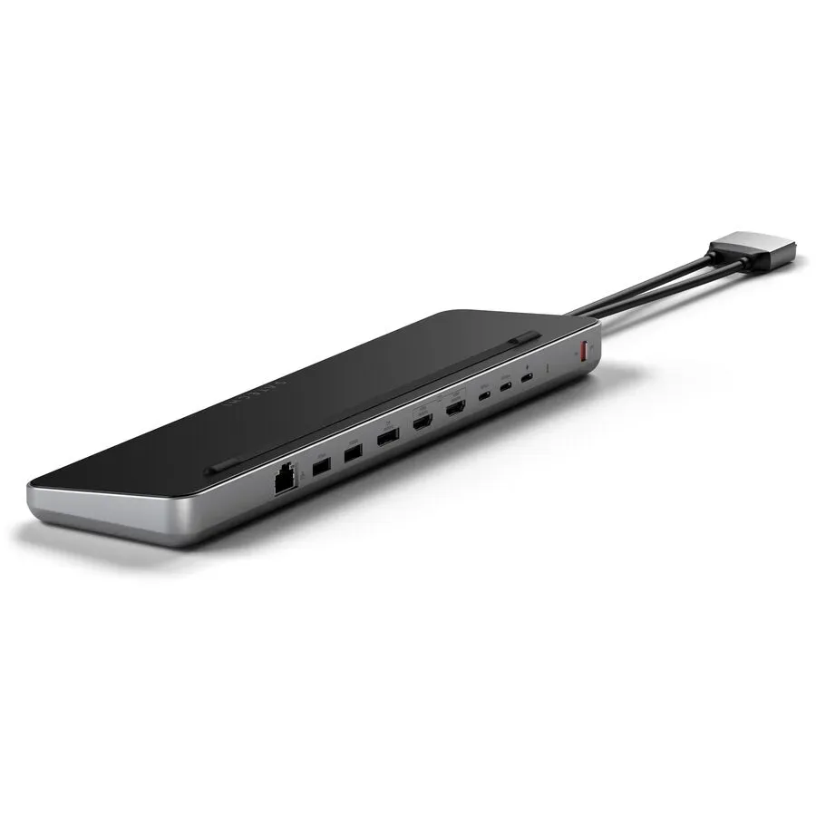 Satechi - Usb-c Hub, USB-C Dual Dock & Stand, Space Grau