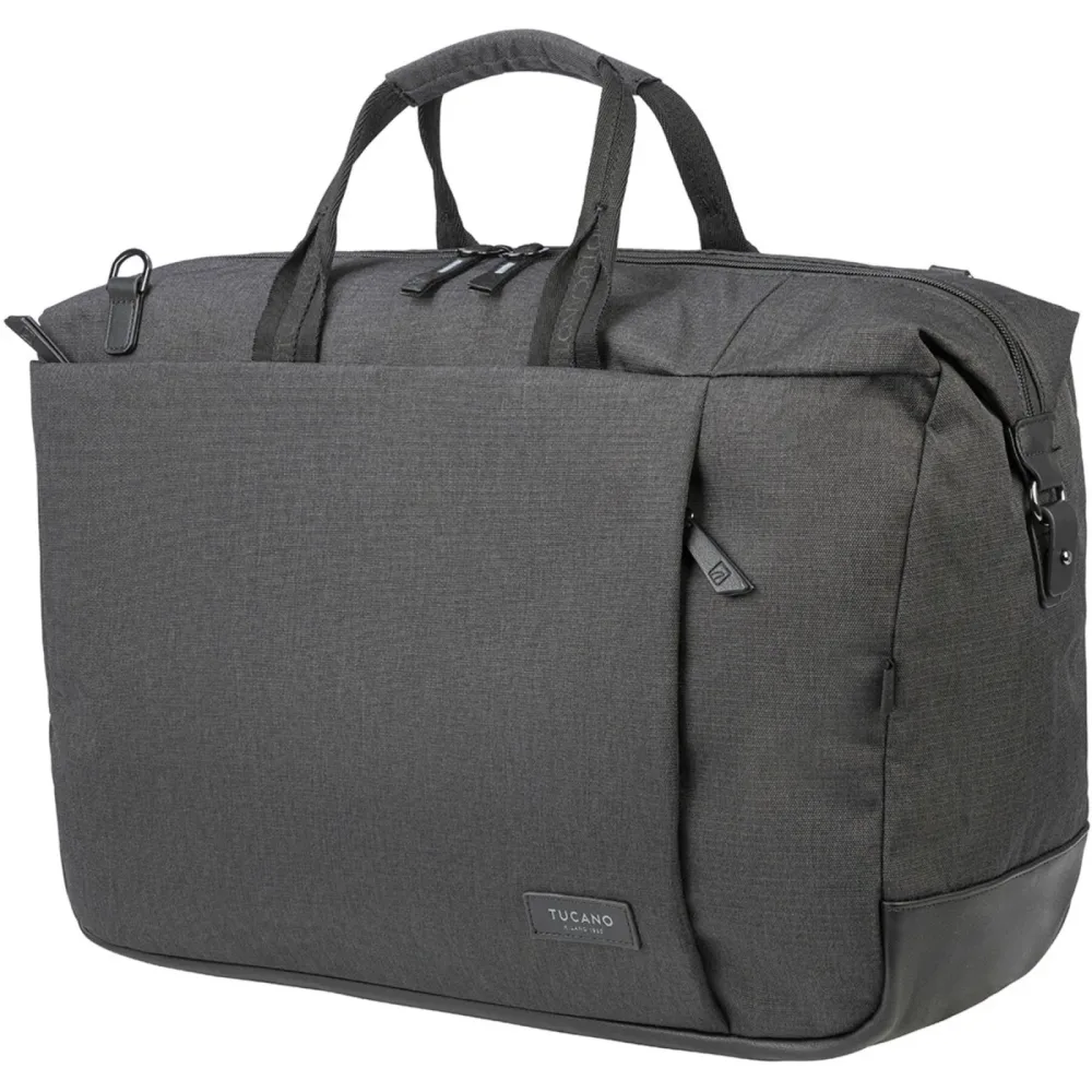 TUCANO Reisetasche Ago Grau Stoff - Farbe: Dunkelgrau - Reisetasche