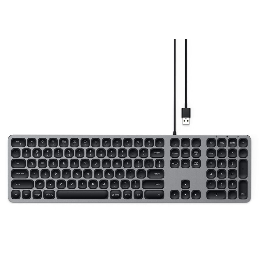 SATECHI USB Alu US Keyboard (Mac) - Farbe: graphit