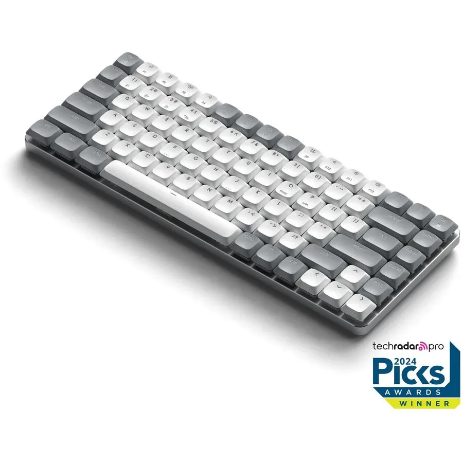 Tastatur Satechi Silber/Grau Kunststoff 30.8 cm 11 cm - Farbe: anthrazit/silber - Tastatur