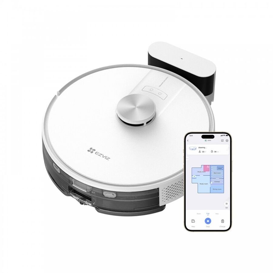 EZVIZ RE4 intelligenter Staubsaugerroboter - Farbe: weiss