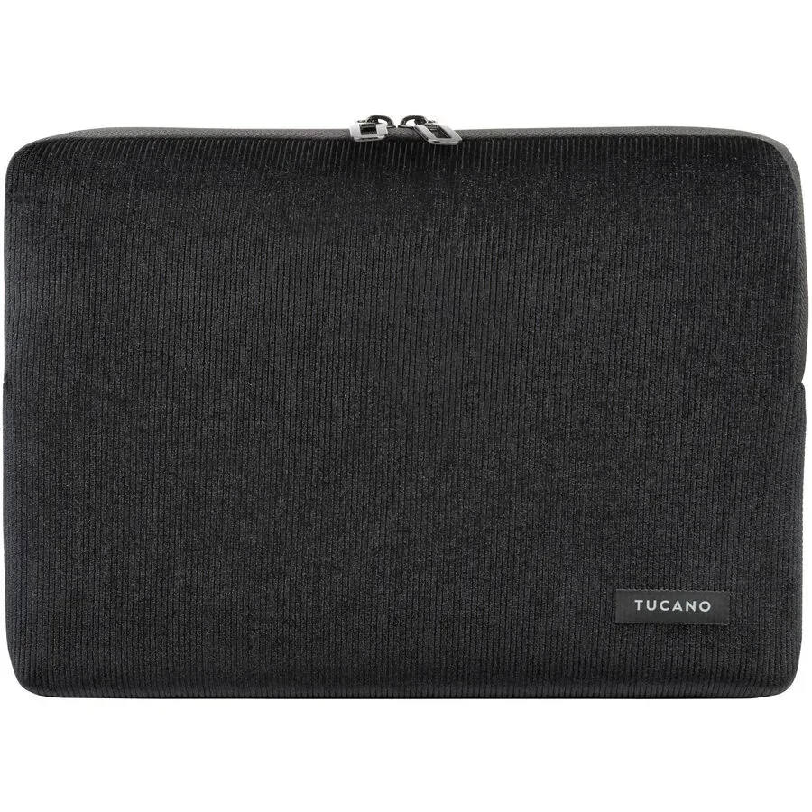 TUCANO Laptop-Tasche VELLUTO Schwarz Stoff - Laptop-Tasche