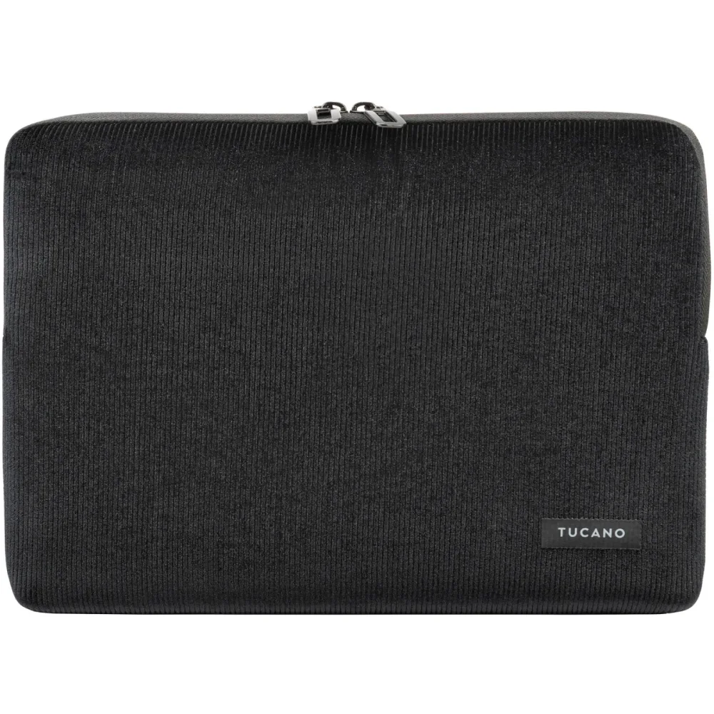 TUCANO Laptop-Tasche VELLUTO Schwarz Stoff - Laptop-Tasche