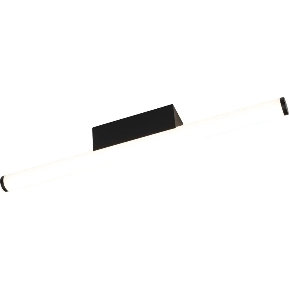 Wandlampe Bellagio Schwarz Kunststoff/Metall 61 cm 6 cm - LED - Lichtfarbe: Warmweiss - Material: Metall/Kunststoff - Wandlampe- LED Energiesparlampe