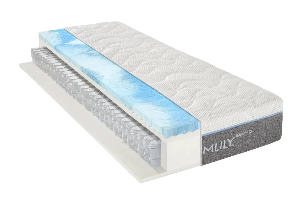 MLILY Royal Plus Taschenfederkernmatratze 26 cm H3 090x200cm