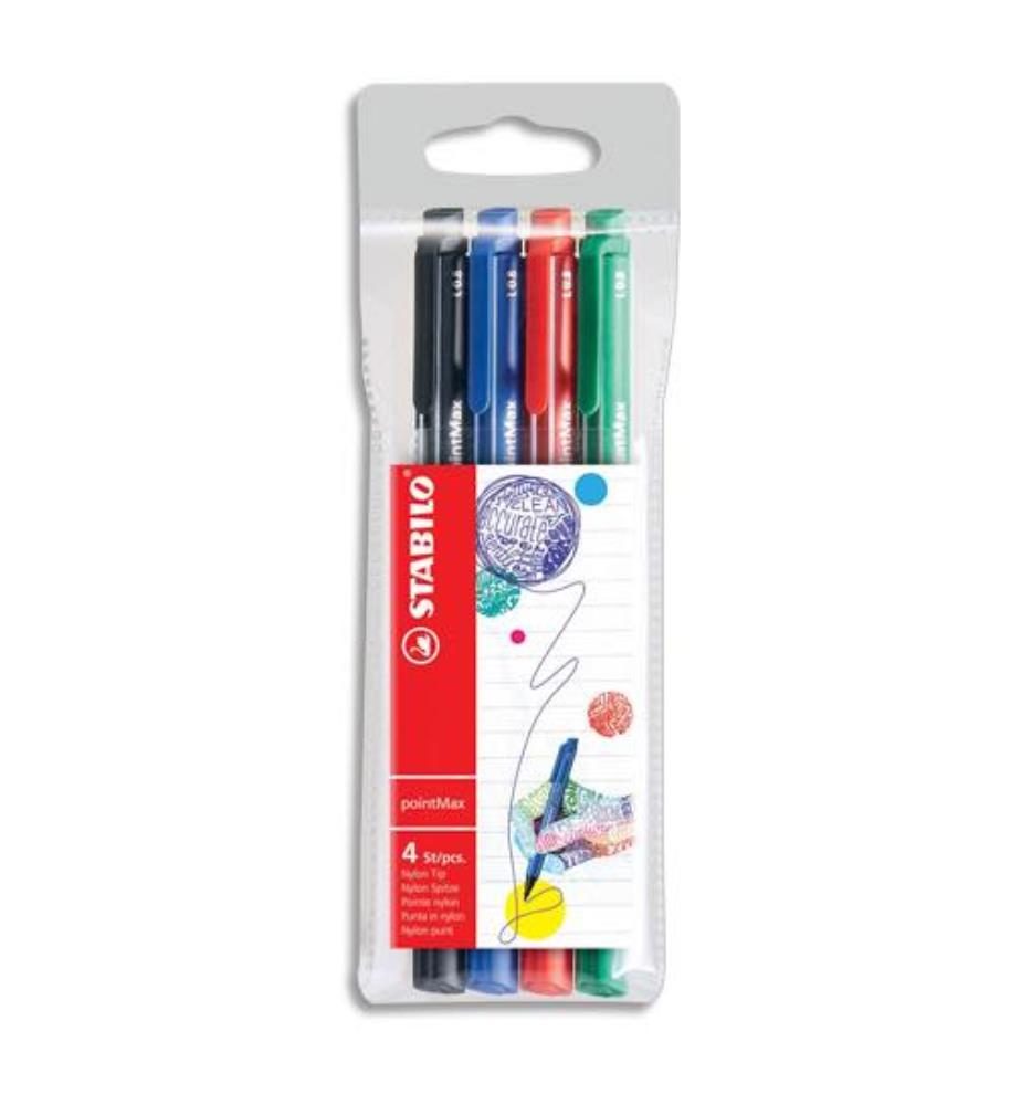 STABILO point Max Stifte 4er Set