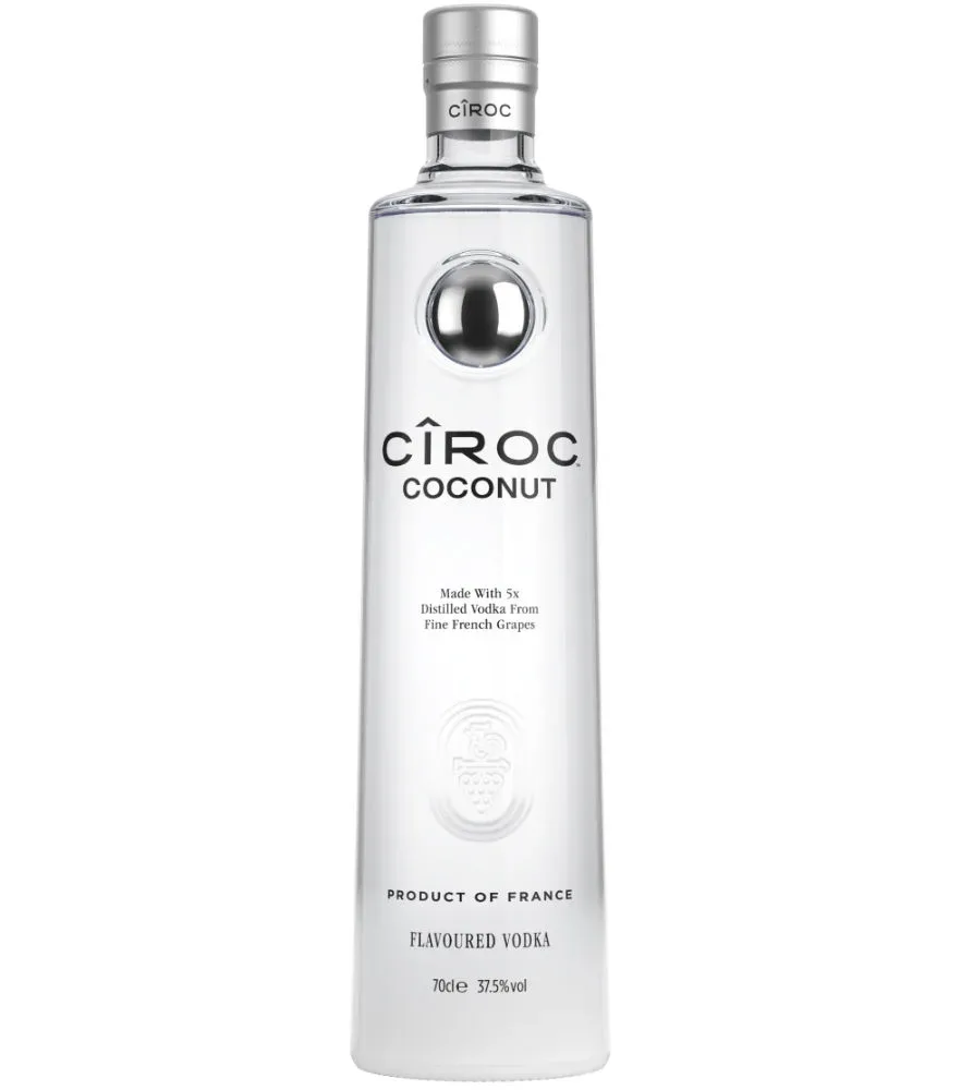 Cîroc Coconut-Vodka mit Kokosnuss aromatisierter Wodka / 37,5 % Vol. / 0,7 Liter-Flasche