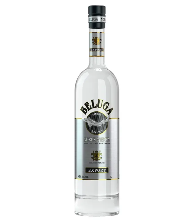Beluga Vodka Noble Vodka Export / 40 % vol / 1,0 Liter-Flasche