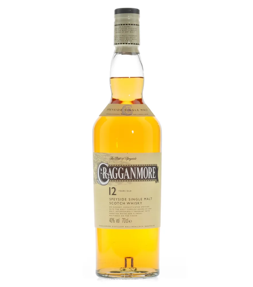 Cragganmore 12 Years Old Speyside Single Malt Scotch Whisky / 40 % vol. / 0,7 Liter-Flasche