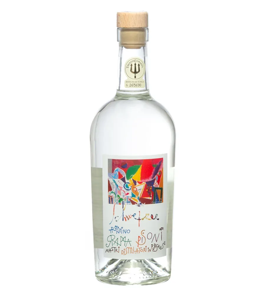 Pisoni Riccardo Schweizer Biance Grappa / 40 % Vol. / 0,7 Liter-Flasche