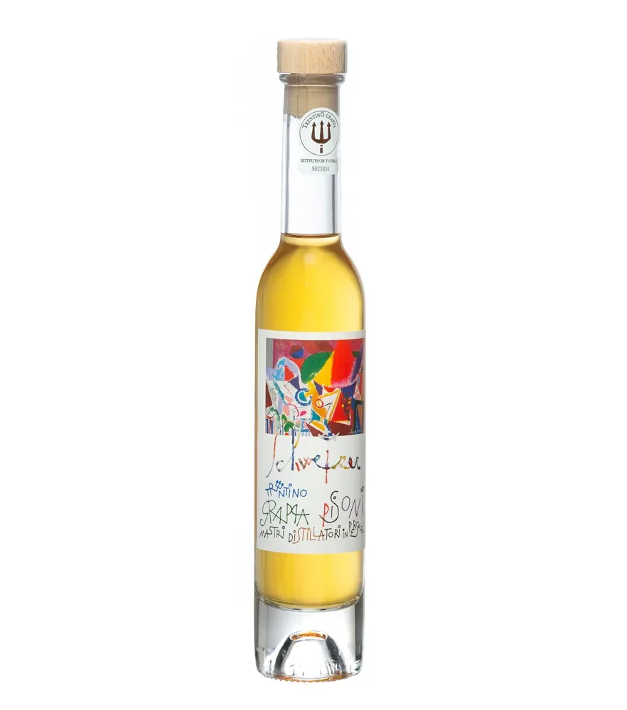 Pisoni Riccardo Schweizer Barricata Grappa / 40 % Vol. / 0,2 Liter-Flasche