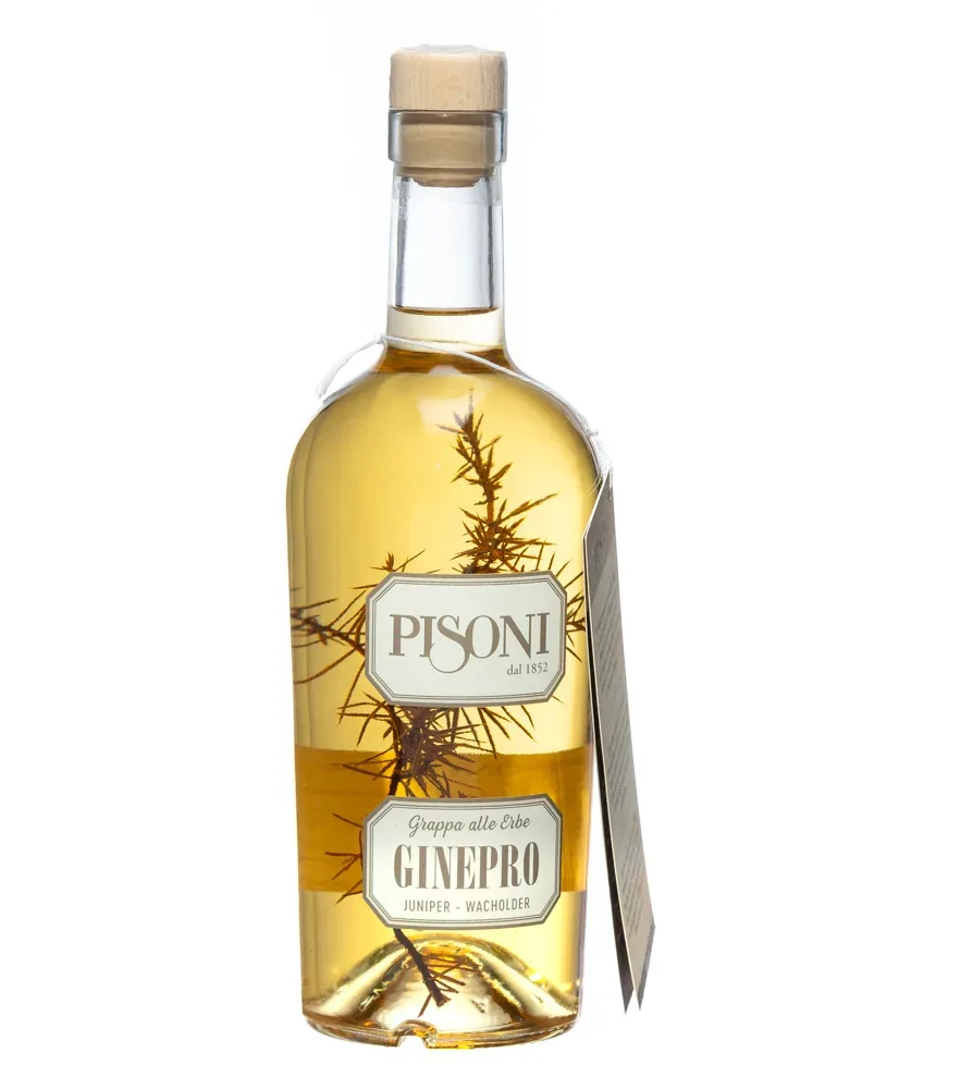 Pisoni Grappa Ginepro - Wacholder-Grappa / 40 % Vol. / 0,7 Liter-Flasche