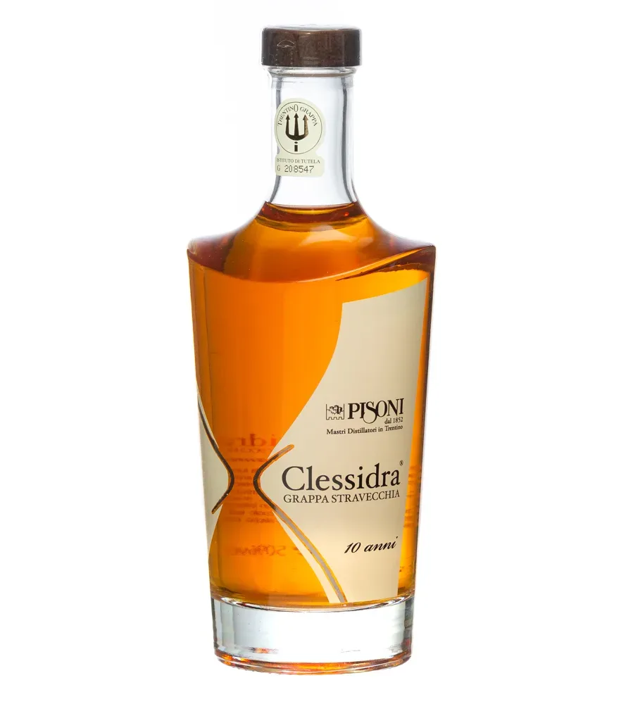 Pisoni Grappa Clessidra / 50 % Vol. / 0,7 Liter-Flasche