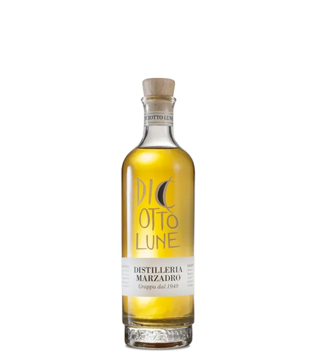 Marzadro: Le Diciotto Lune Grappa Stravecchia / 41 % Vol. / 0,2 Liter-Flasche