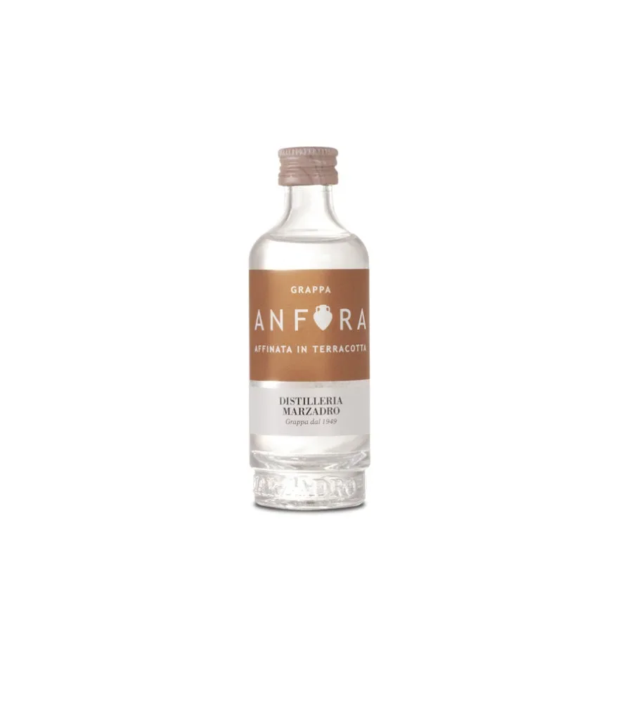 Marzadro Grappa Anfora Miniatur / 43 % Vol. / 0,05 Liter-Flasche
