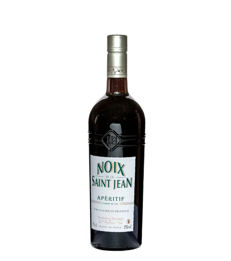 Distilleries et Domaines de Provence: Noix de la Saint Jean Walnuss-Wein-Aperitif / 15 % Vol. / 0,75 Liter-Flasche in Geschenkbox