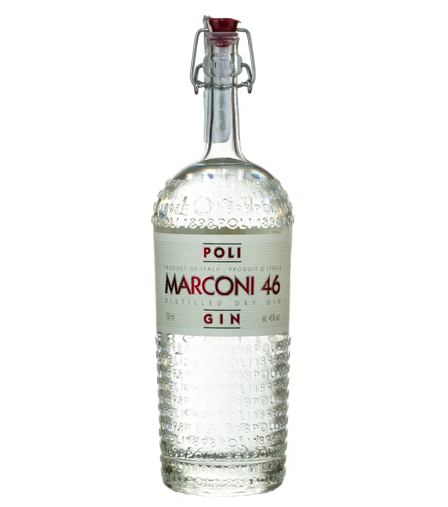 Poli Marconi 46 Gin - Distilled Dry Gin / 46 % Vol. / 0,7 Liter-Flasche