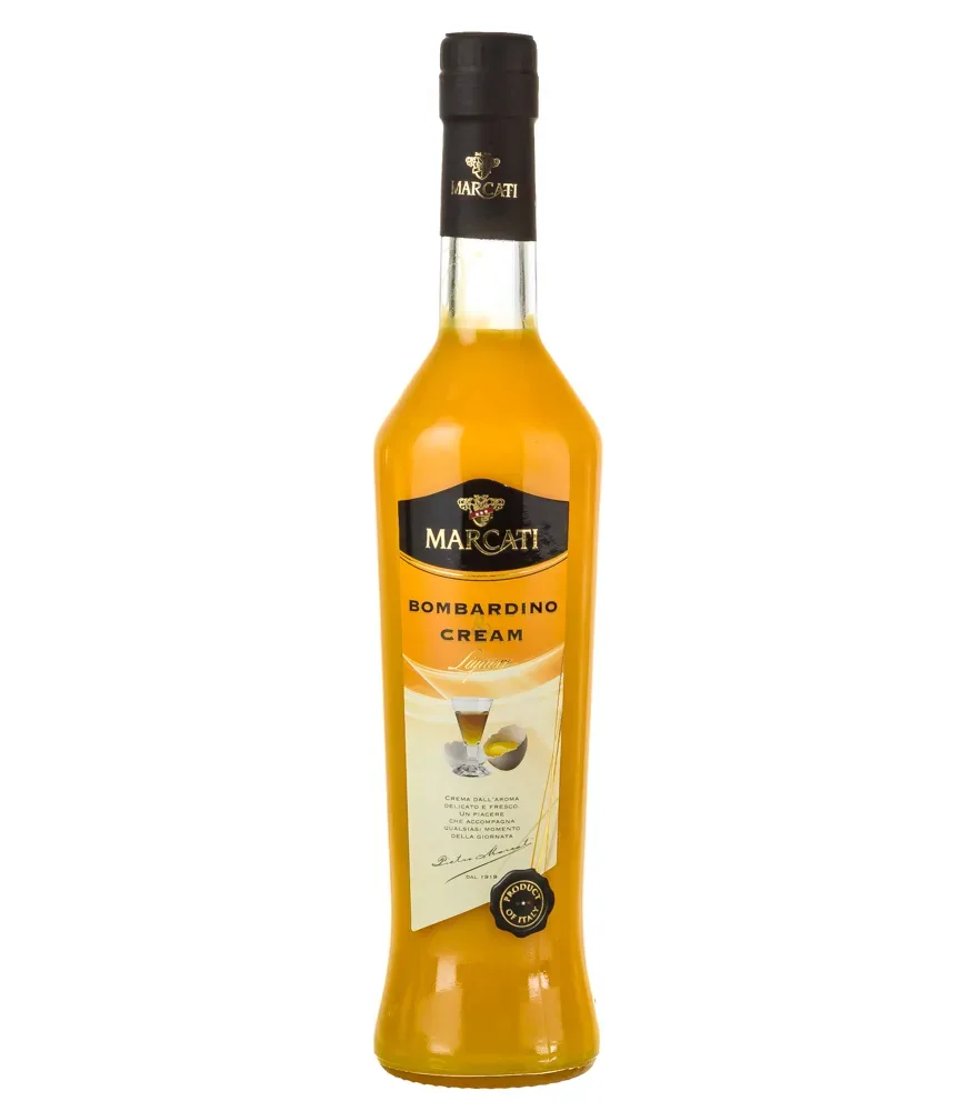 Marcati Likör Bombardino Cream / 17 % Vol. / 0,5 Liter-Flasche