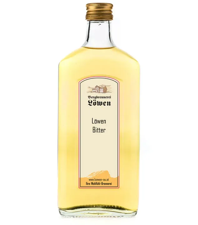 Löwen: Rehmer Löwen-Bitter / 32% Vol. / 0,5 Liter - Flasche