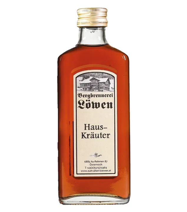Löwen Hauskräuter Likör / 32 % Vol. / 0,2 Liter-Flasche