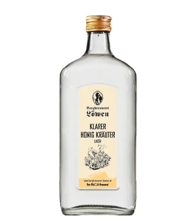 Löwen: Klarer Honig-Kräuter / 32% Vol. / 0,5 Liter Flasche