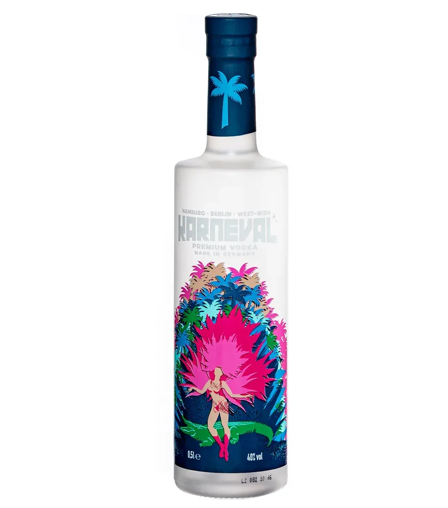 Karneval Premium Vodka / 40 % vol / 0,5 Liter-Flasche