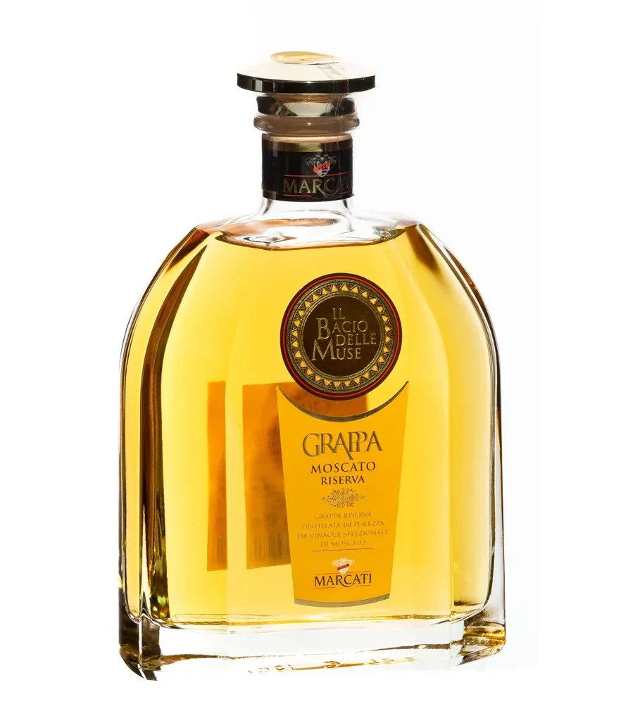 Marcati Grappa Moscato Riserva “Bacio delle Muse