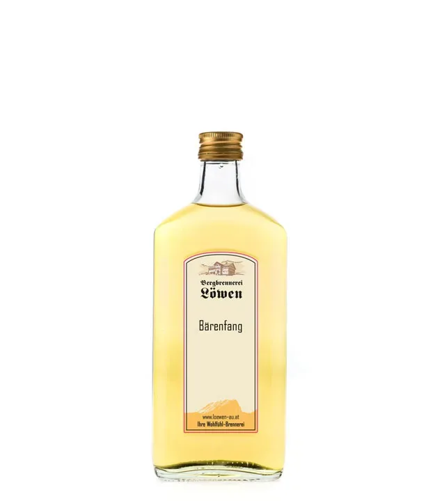 Löwen: Bärenfang mit echtem Blütenhonig / 38 % vol / 0,2 Liter-Flasche