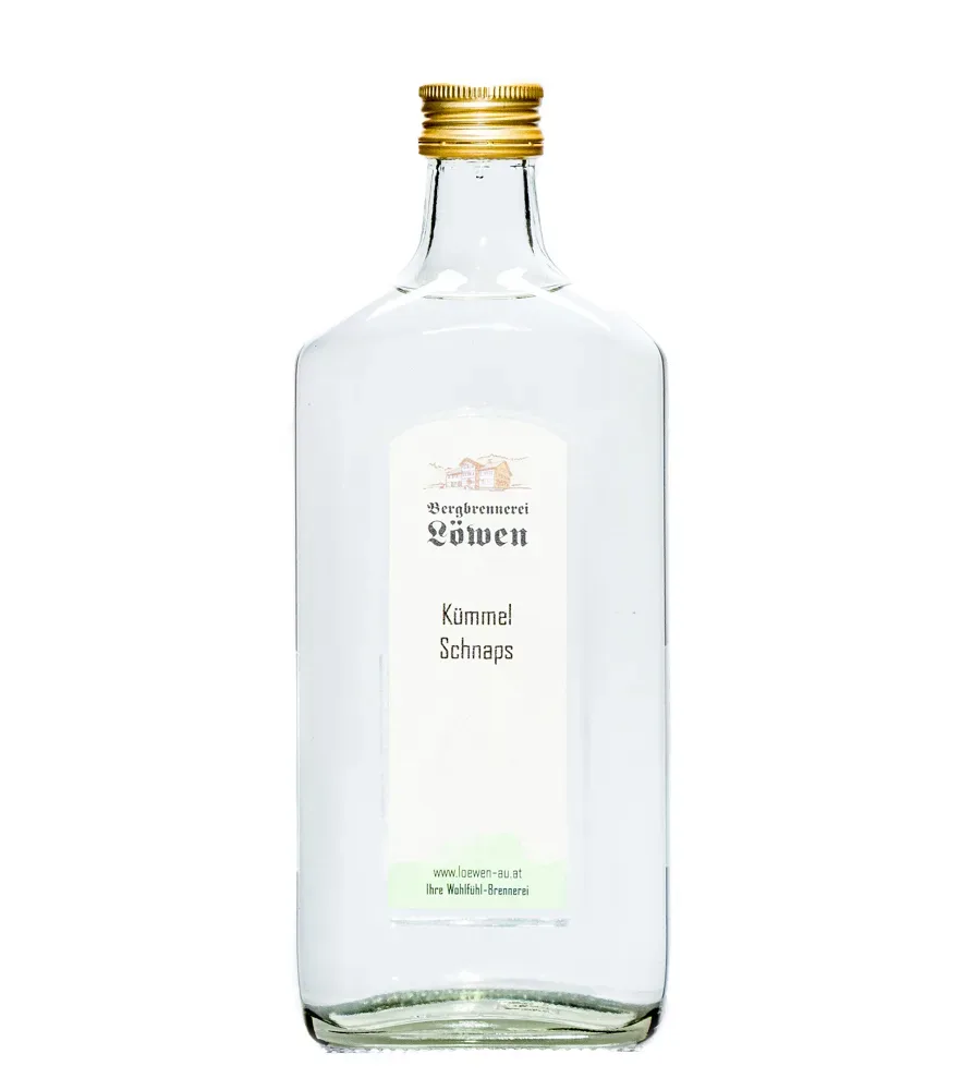 Löwen Kümmel Schnaps / 40 % Vol. / 0,5 Liter-Flasche